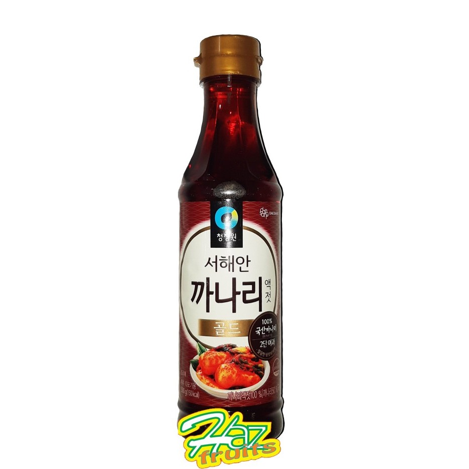 

ChungJungOne Kecap Ikan Canary Sauce Korea 500 Gram
