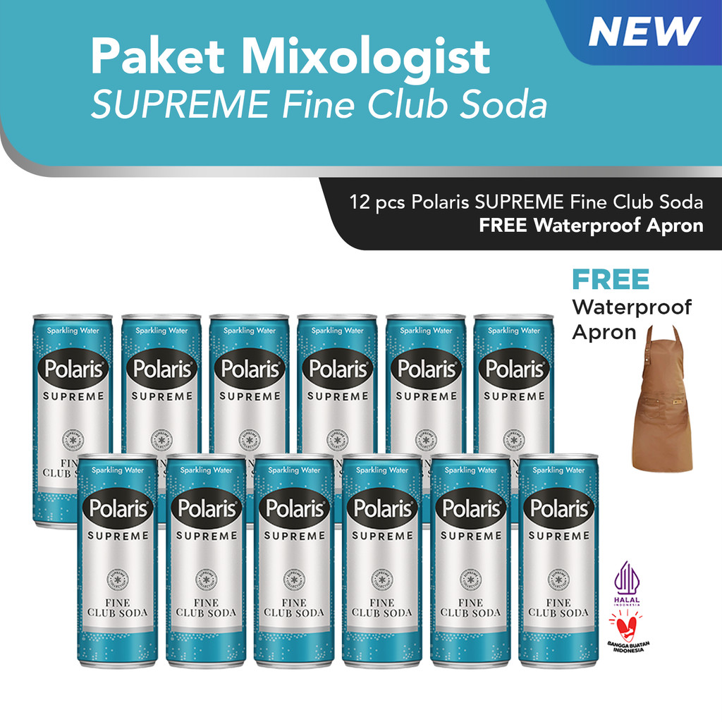 

Paket Polaris Mixologist SUPREME Fine Club Soda