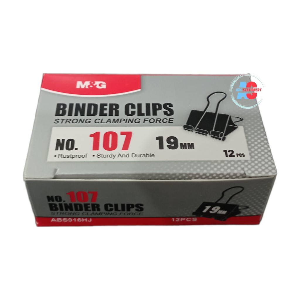 

BINDER CLIP 107 M&G ( 12 PCS )