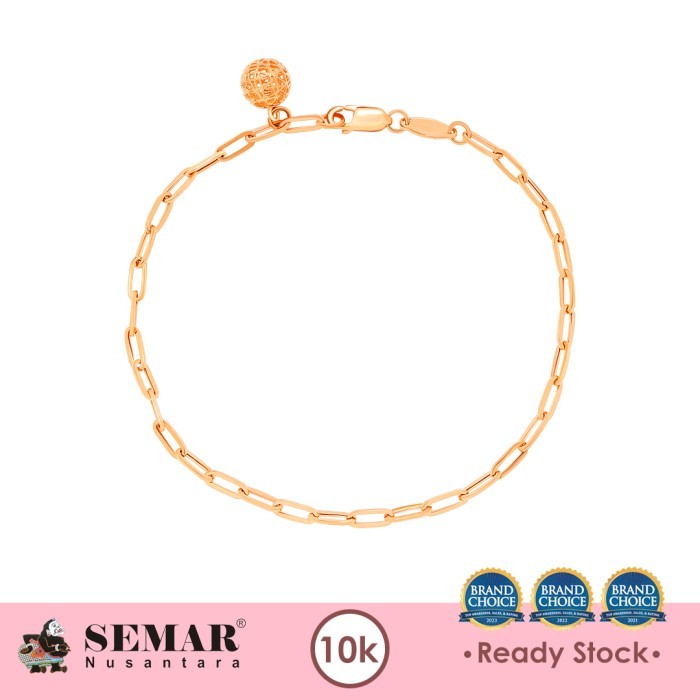 Gelang Emas Allenna Chain Gold 10K Semar Nusantara