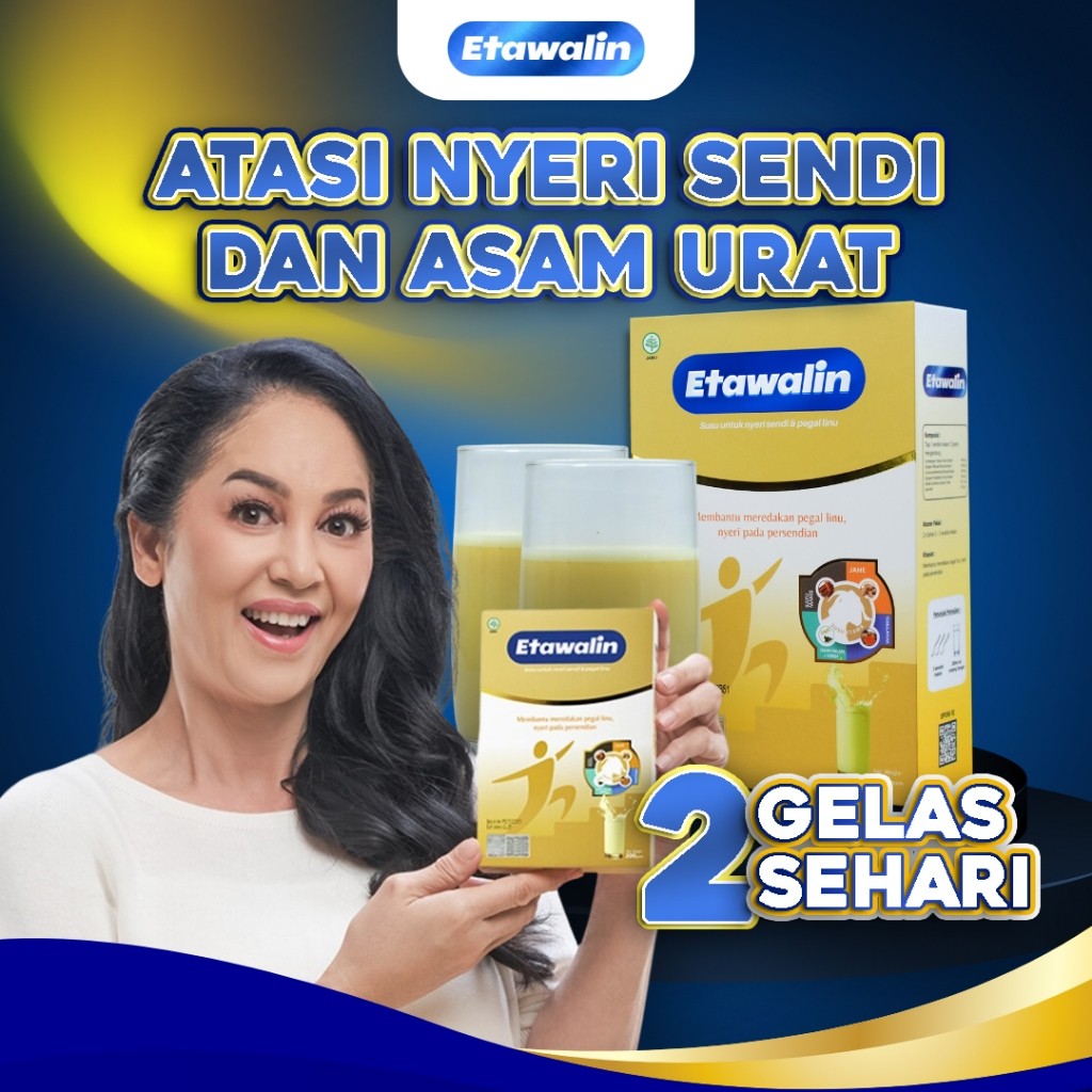 

ETAWALIN SUSU KAMBING SOLUSI ASAM URAT DAN NYERI SENDI - 1 BOX