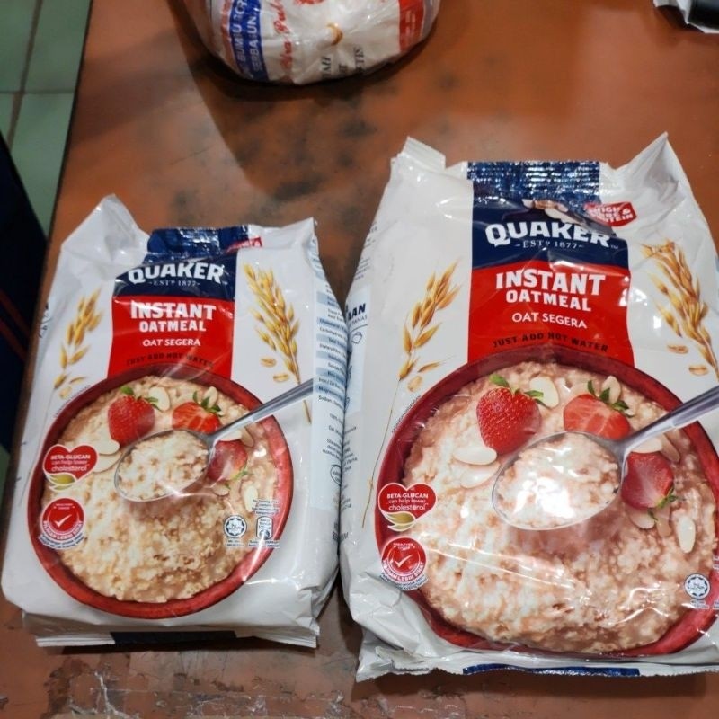 

Quaker instan malaysia , oatmeal onstan ukuran 800gr 1,200gr