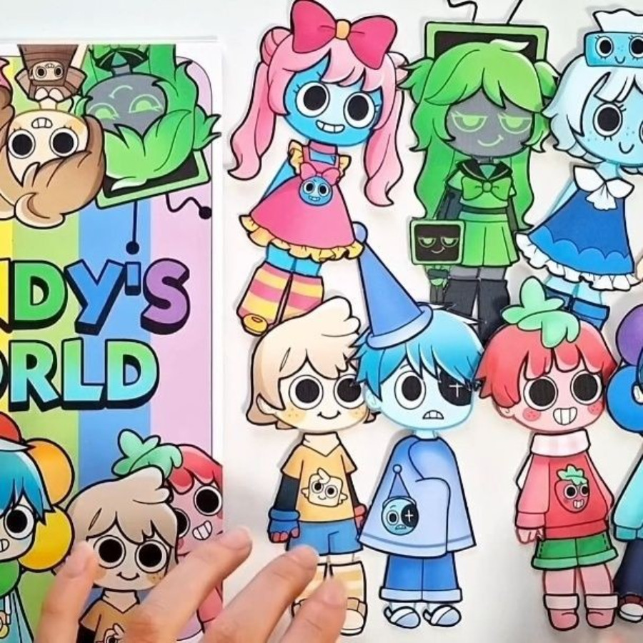 

Tidak Memotong Kotak Ritma Buku Tenang Senang Mengubah Senang Berpakaian Mainan Buatan Tangan DIY Dekompresi Berulang Bermain Dengan Bahan Paket Hadiah Ulang Tahun