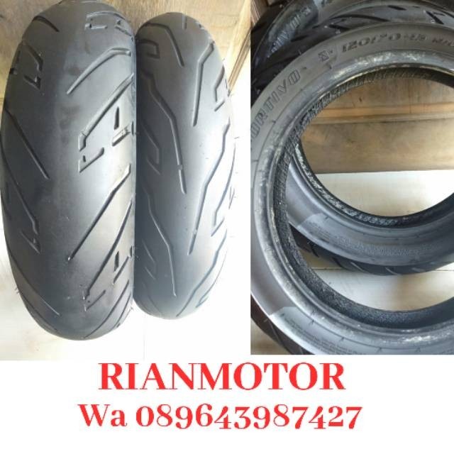 Ban motor Nmax merk aspira original 140/70 120/70