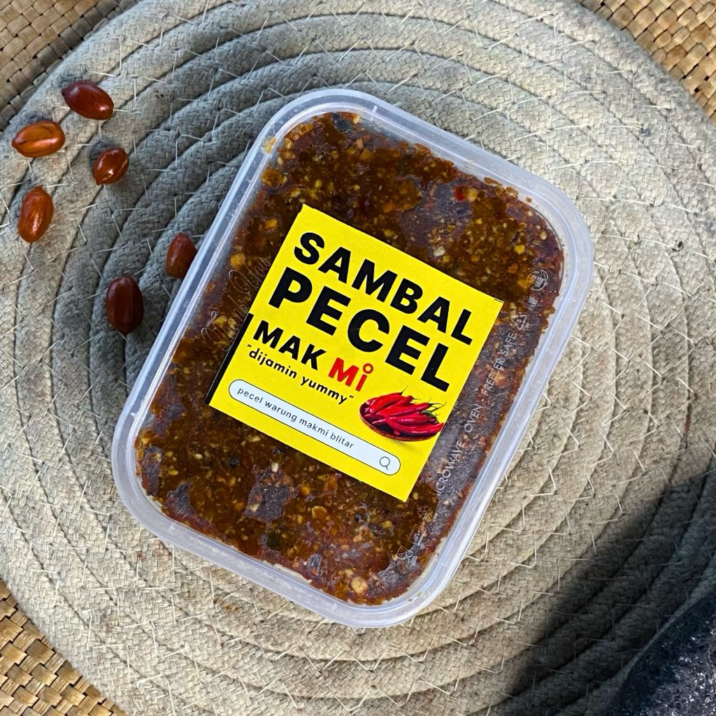 

Sambel Pecel Asli Kemasan 250gram khas Blitar Warung Makmi