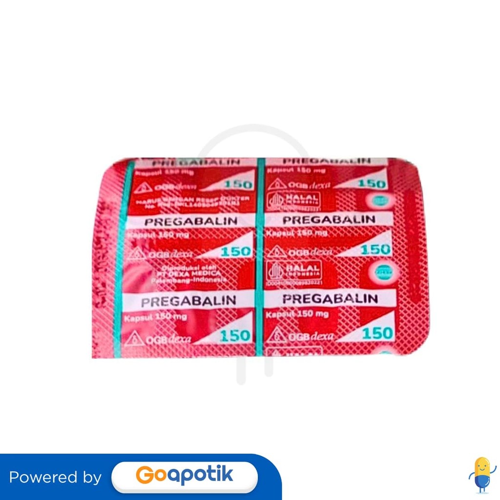 Pregabalin Ogb Dexa Medica 75 Mg Strip 10 Kapsul