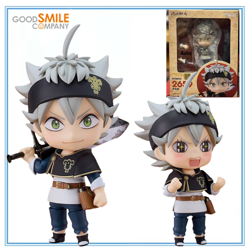 100% Original in Stock Good Smile Company  Nendoroid (#2659) Black Clover Asta Anime Figure Action F