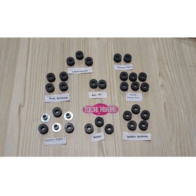 karet karet full set body bodi  f1z R fizr  f1zr force