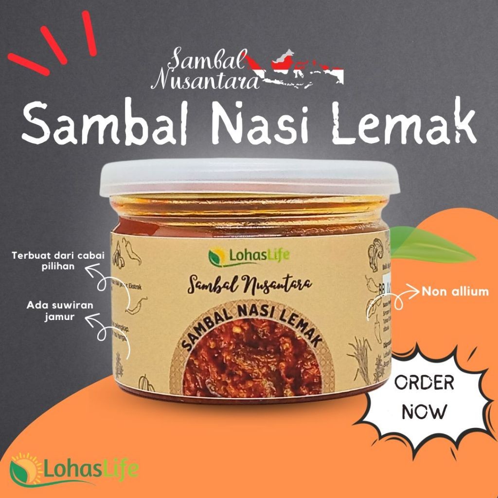 

Sambal Nasi Lemak Vegetarian