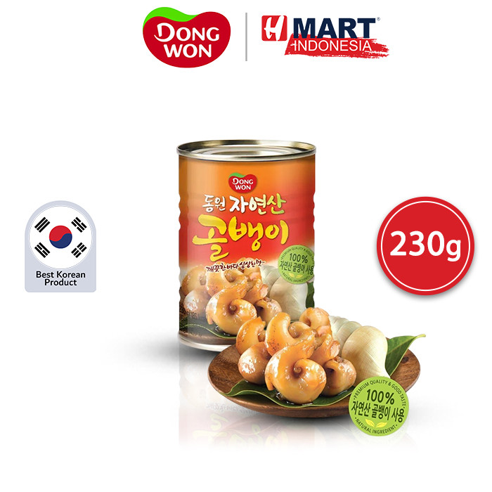 

DONGWON Bai Top Shell - Daging Keong Dalam Bumbu Kecap Korea 230g