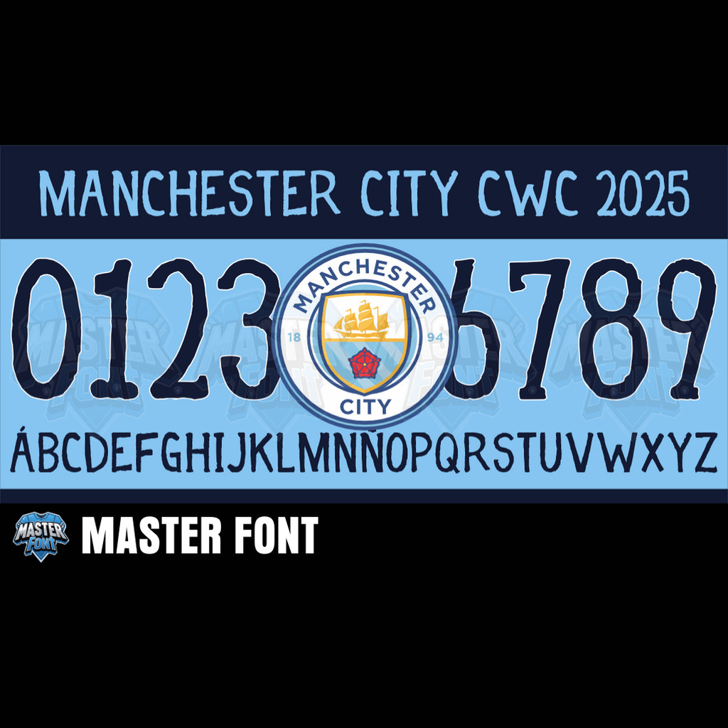 Nameset Jersey - Manchester City Club World Cup 2025