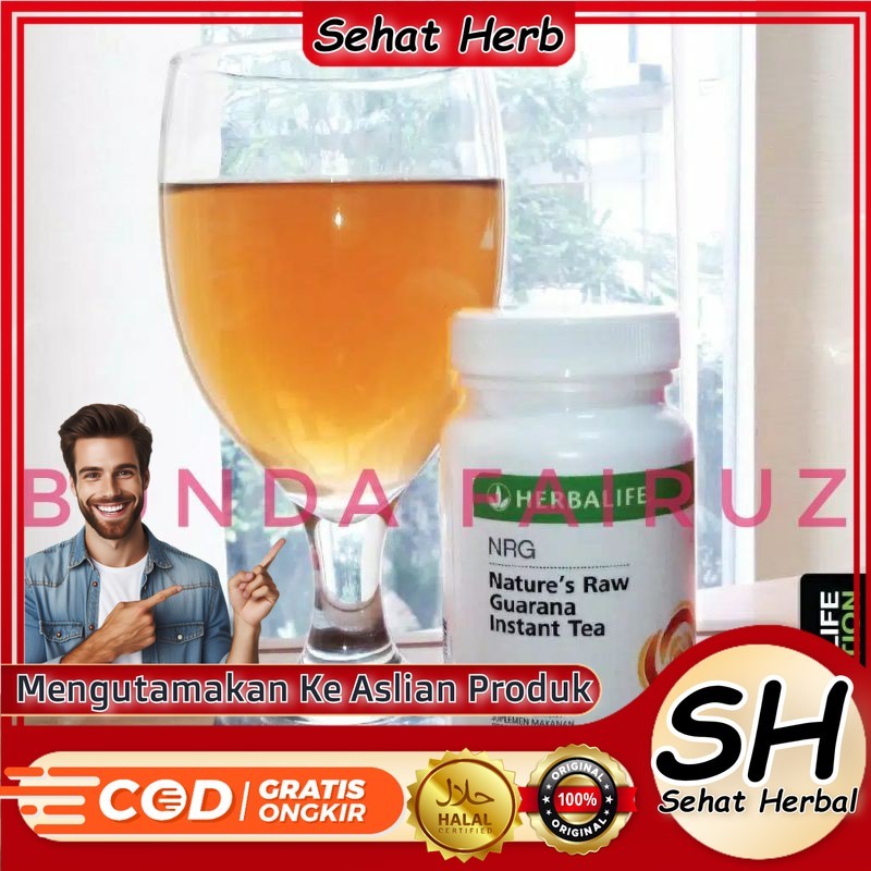 

PROMO!! NRG Instant Tea(Barcode dipotong!!) Teh penambah energi teh penambah stamina teh nrg herbalife