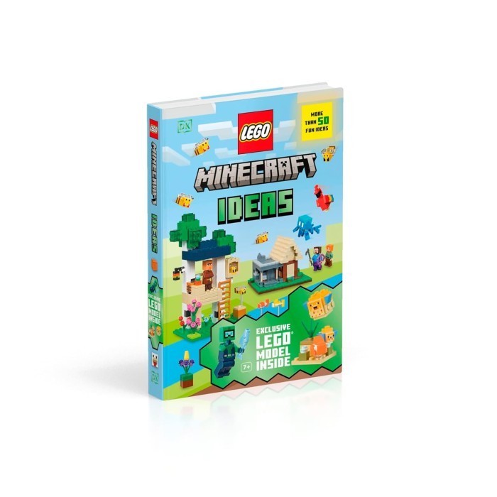 Buku Anak Import Original : LEGO Minecraft Ideas: With Exclusive Mini Model (LEGO Ideas) Hardcover