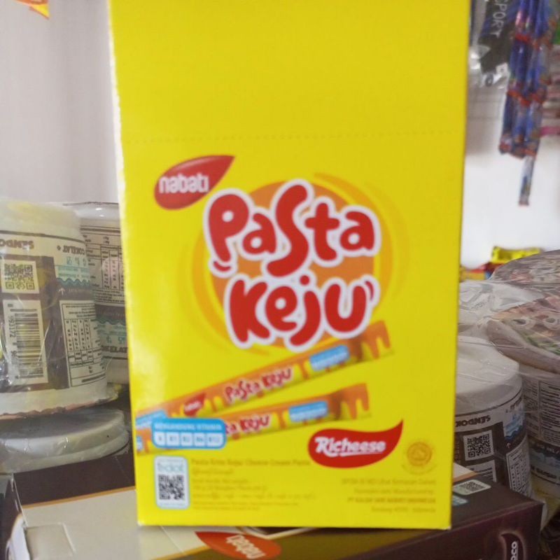 

Pasta Keju Richeese 1 Kotak 30 Pieces - ARM