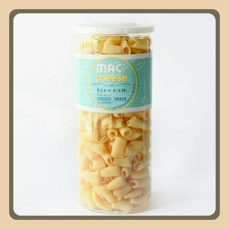 

Snack cemilan Macaroni & Keju Mac & Cheese 250 gram by Rostcas