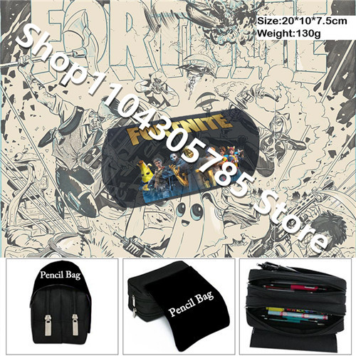 

Anime Pencil Bag Kawaii Pencil Case Large Capacity Waterproof Handheld Cosplay Pencil Pouch Office Stationary Gift Toy