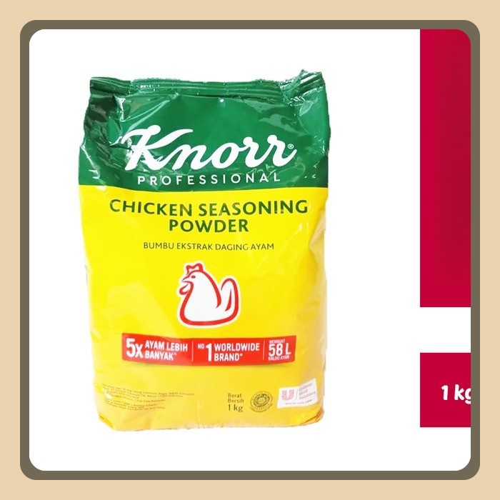 

Knorr Chicken Powder 1 Kg Knoor Bubuk Kaldu Ayam HALAL