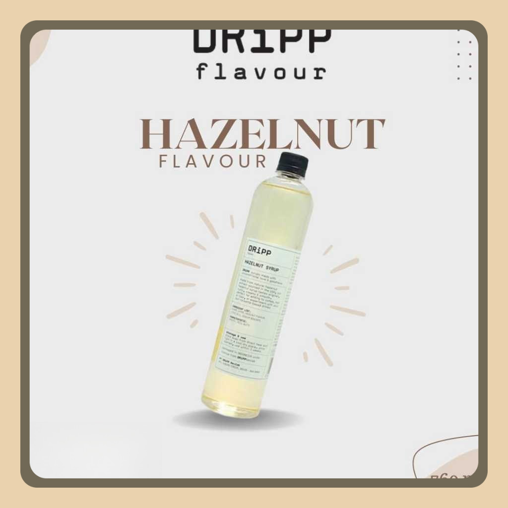 

DRiPP HAZELNUT SYRUP - GOURMET SYRUP -