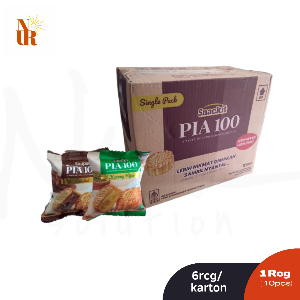 

Snackit PIA 100 Isi 6 Renceng (Karton)