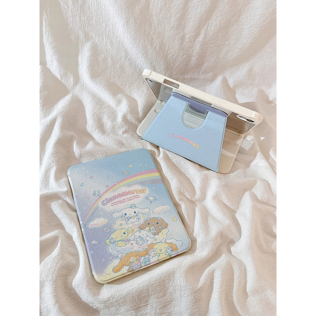 【Kualitas No.1】720°Rotate Tab Samsung Galaxy Tab Lucu Tab S9/S9 FE + Plus Acrylic Flip Casing S8/S8 