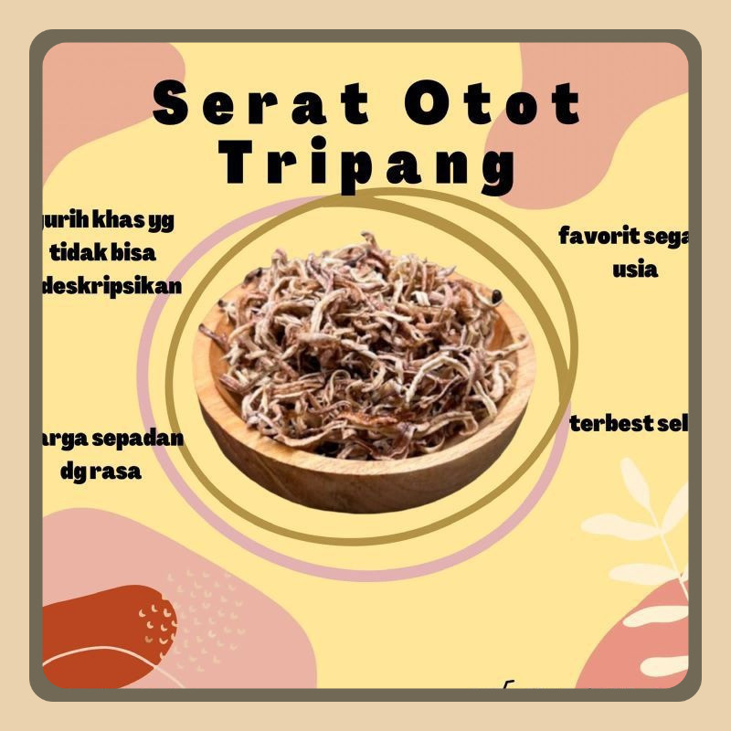 

Oleh-Oleh Surabaya Otot Teripang Asli 250gr