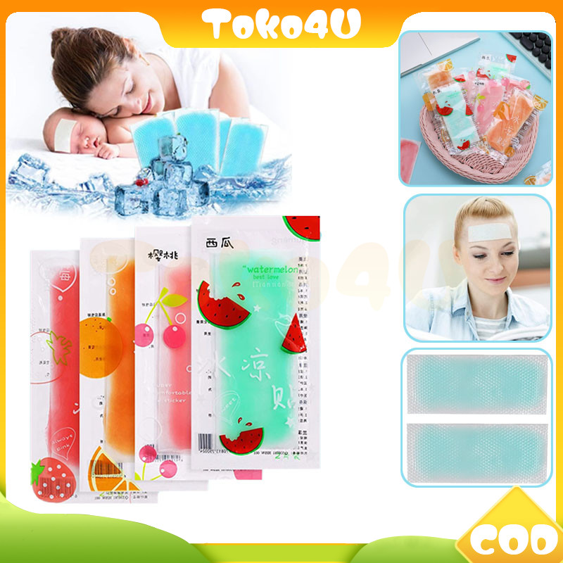 kompres sticker dingin / kompres stiker penurun panas /alat kompres demam anak /