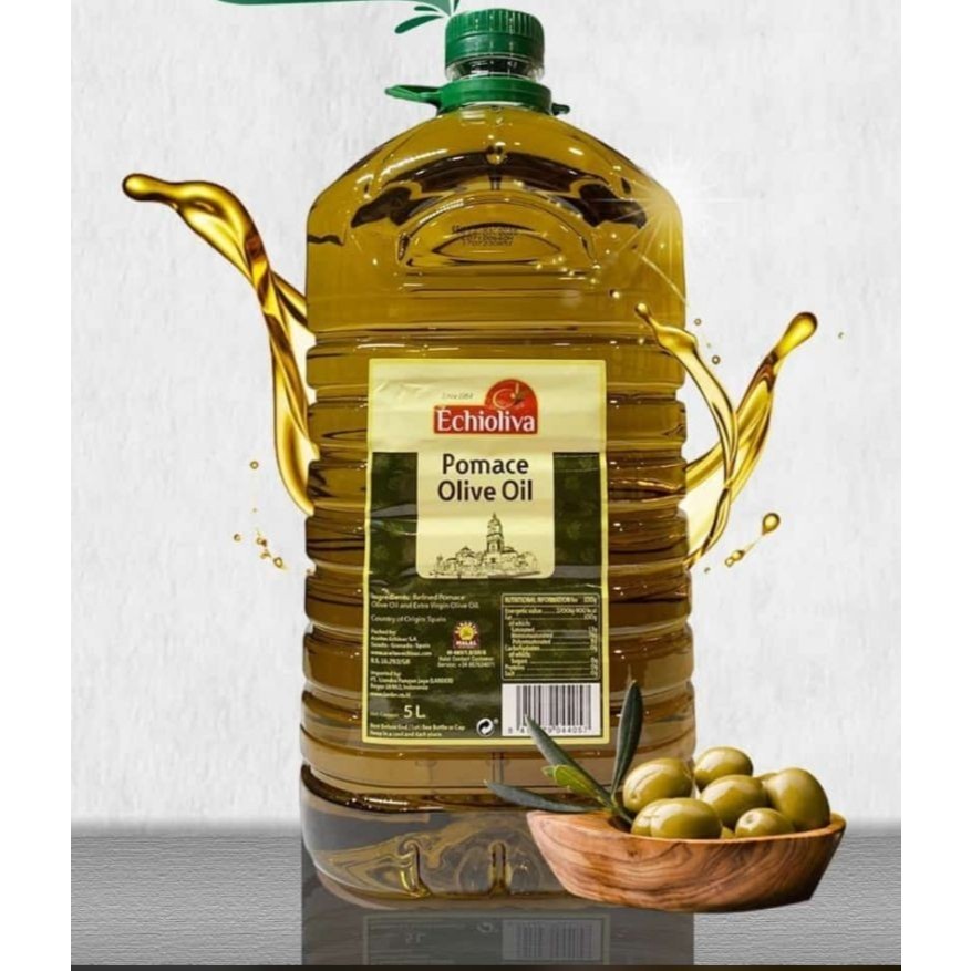 

Pomace Olive Oil Echioliva / Minyak Pomace Echioliva - 5 Ltr