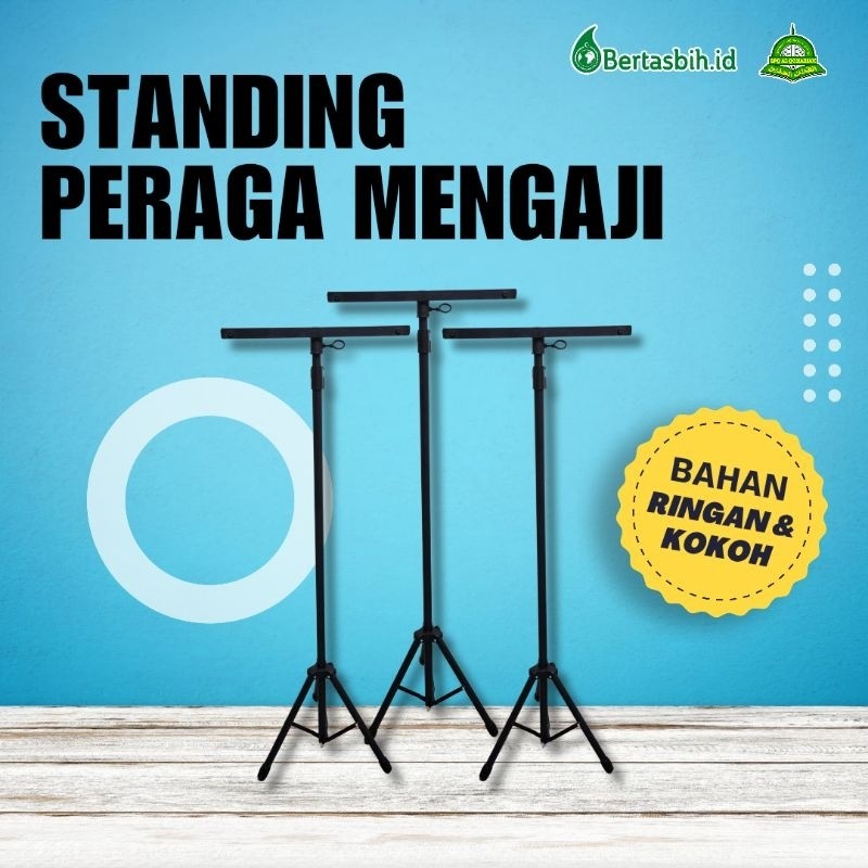 

New READY !!! STANDING/TIANG PERAGA MENGAJI METODE QIROATI, UMMI, TILAWATI, IQRO, YANBU'A DLLPremium