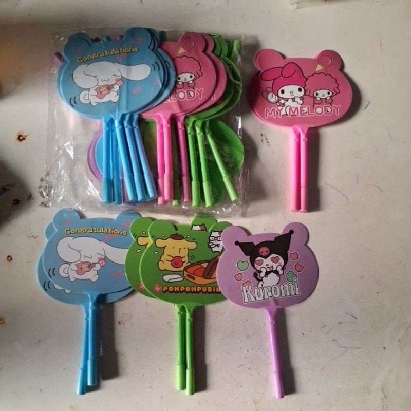 

Pulpen Jel Kipas Kuromi Labubu 12pc