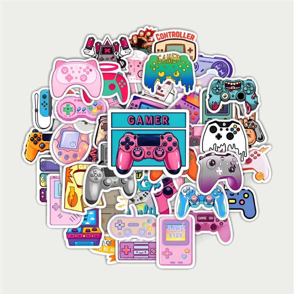 

Sticker Pack Stiker Gamepad | Sticker TUMBLR | Stiker LAPTOP KOPER HELM