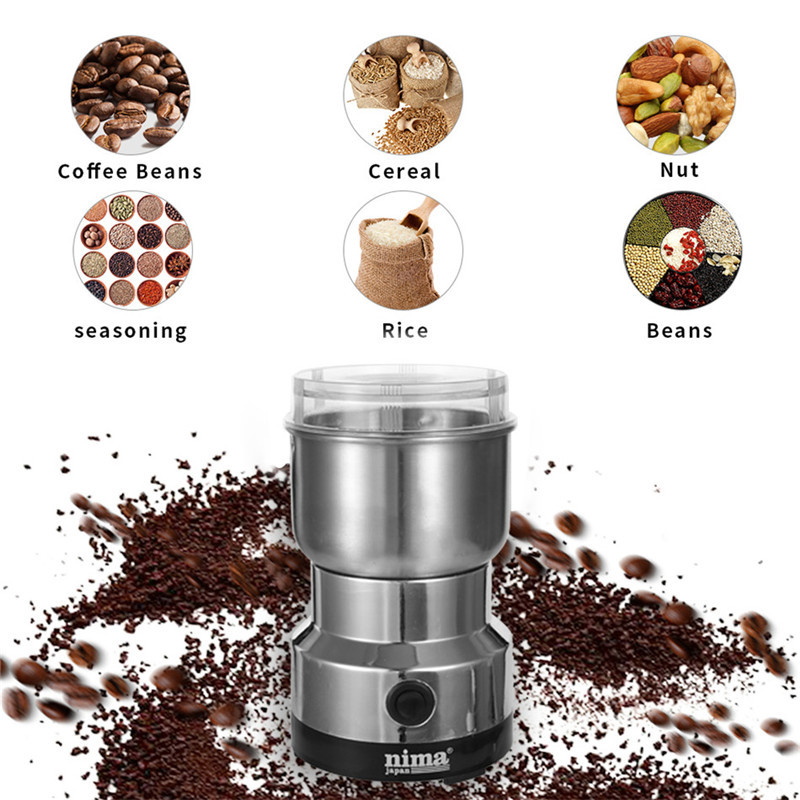 Multifunction Smash Coffee Grinder Stainless Steel Electric Kit en Spice Grinder Electric Home Spice