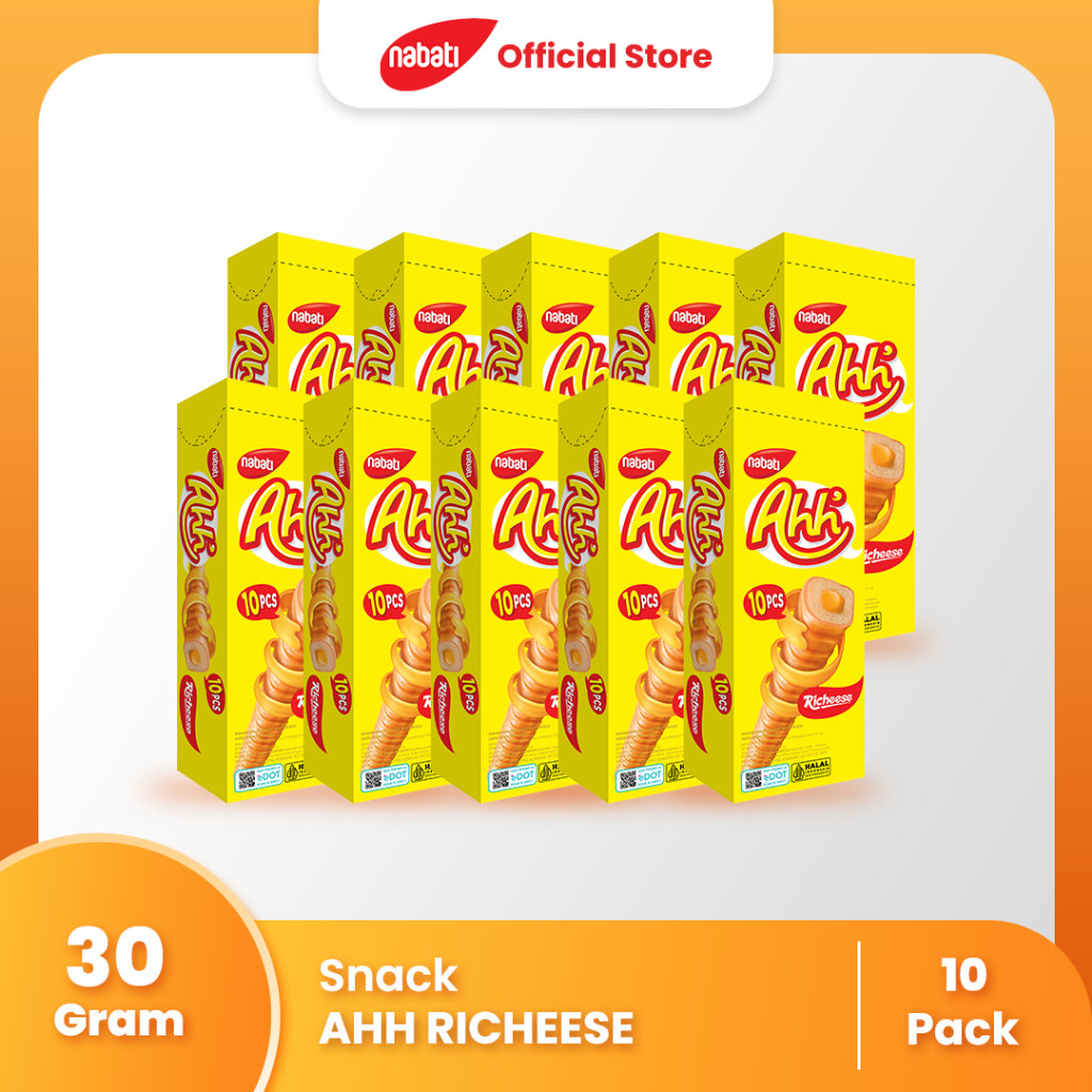 

[Bundle] NABATI AHH Richeese 30g x 10