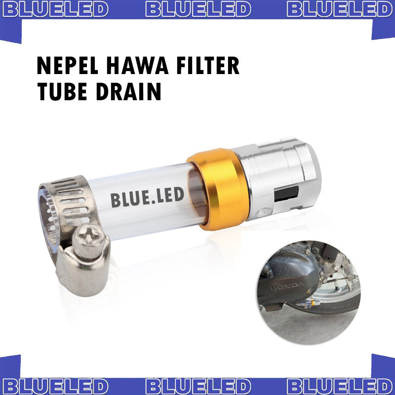 Termurah Tube drain selang pembuangan filter import CNC CVT nepel filter udara Universal