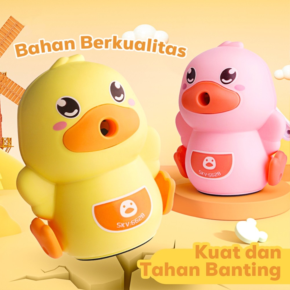 

BOBOMARTT Sharpener Rautan Serutan Putar Dingb Bebek DB-6628