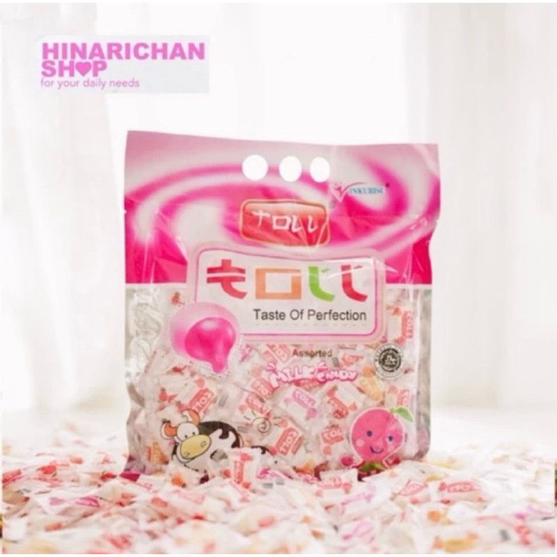 

Permen Susu Toll 120gram 24 kantong