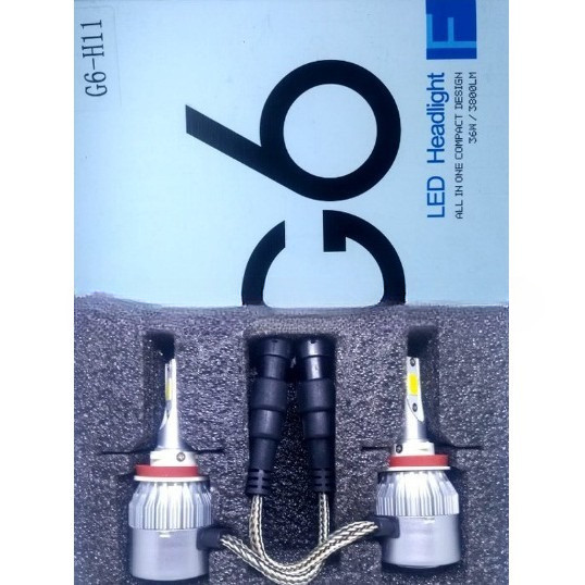 Lampu Led Foglamp HB3 COB LED Headlight