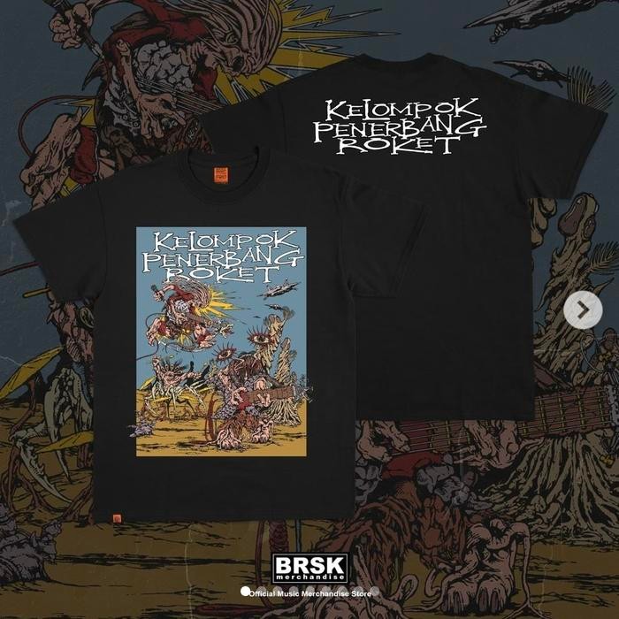 [COD] Kelompok Penerbang Roket x Dwiky - Space Odyssey hitam - S