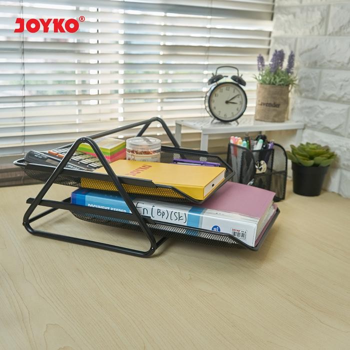 

Joyko Document Tray 2 Tier / Rak Dokumen 2 Tingkat Joyko BESI File Kantor Dokumen DT-40