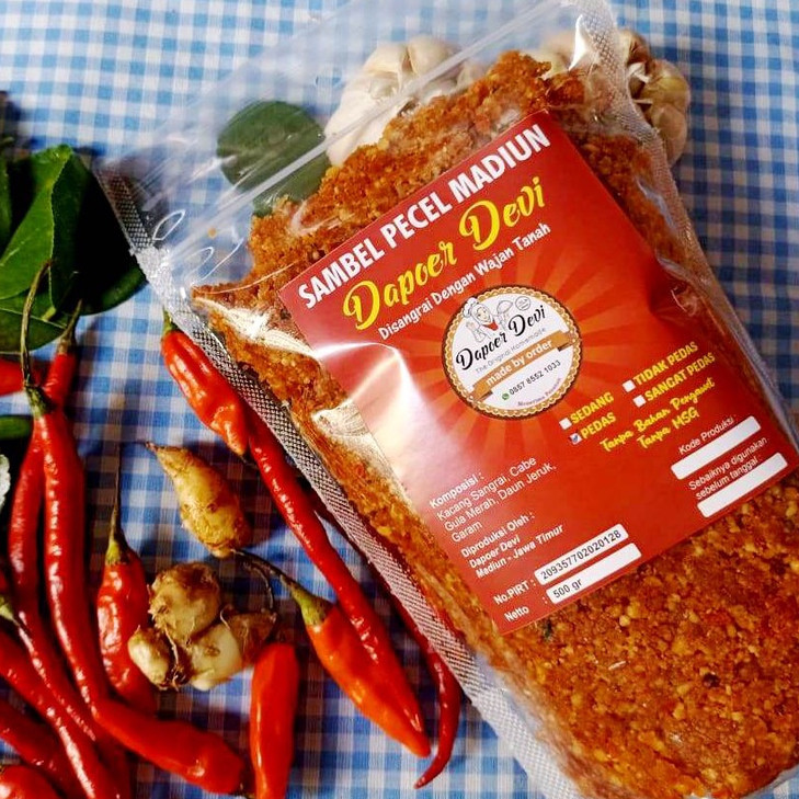 

H FJM-02 Sambel Pecel Asli Madiun 1 kg ___