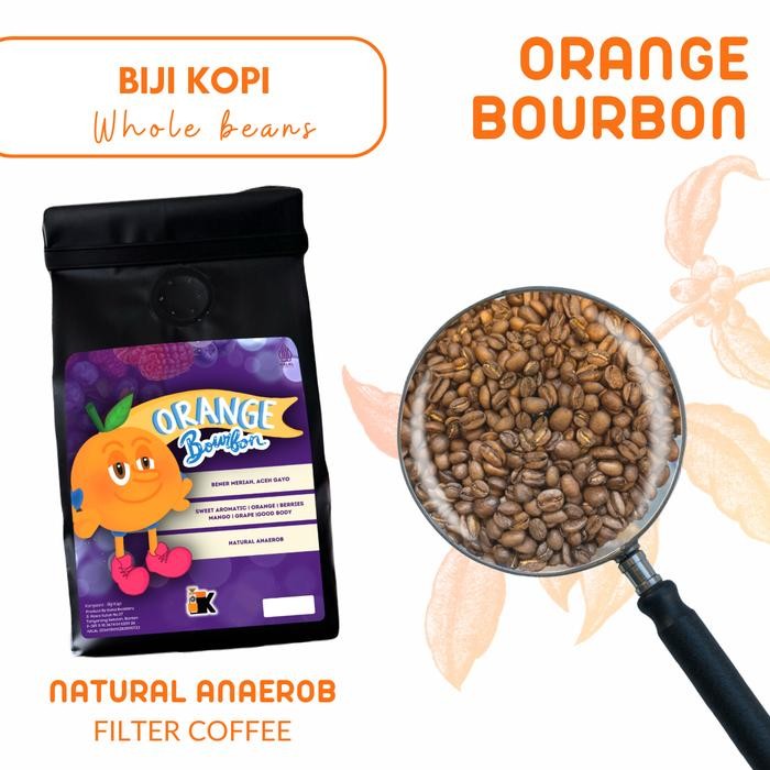 

Arabika Orange Bourbon 200gr - Biji, 100g