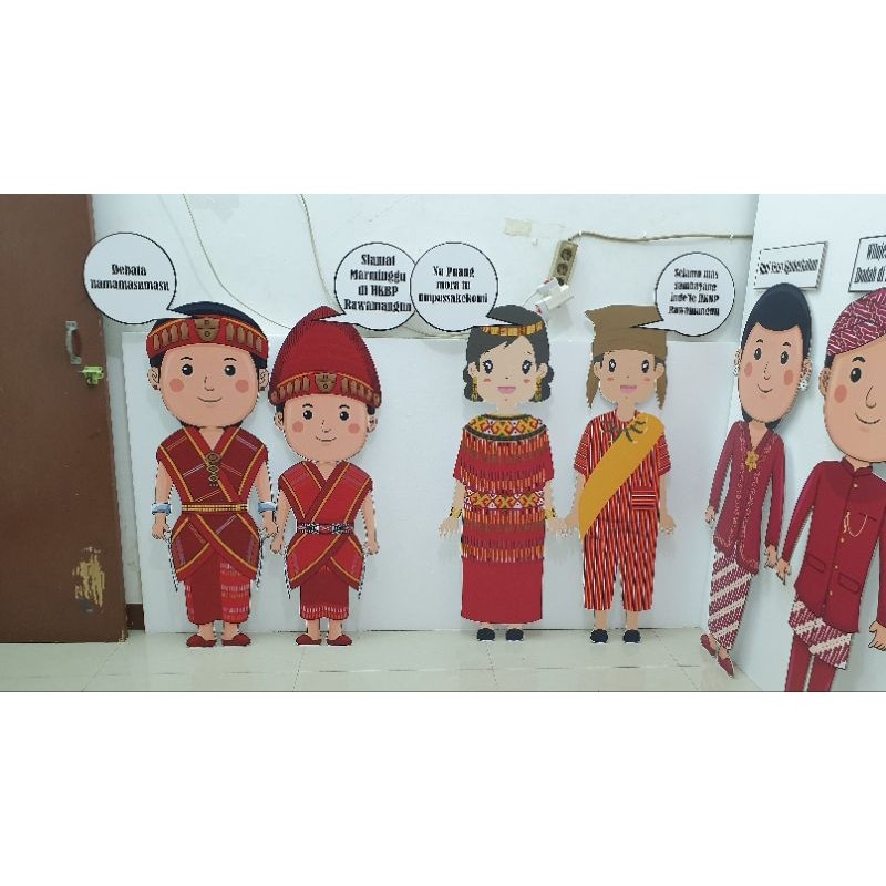 New BELI 2 GRATIS 2 80CM STANDING KARAKTER CUSTOM ULANG TAHUN / DEKORASI ULANG TAHUN CUSTOM / STANDI