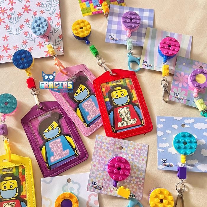 

LANYARD ID CARD - YOYO ID CARD LEGO - BLACK PINK