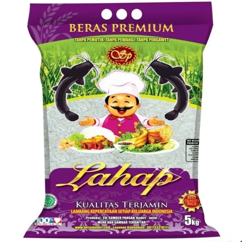 

Beras Lahap Lele 5kg