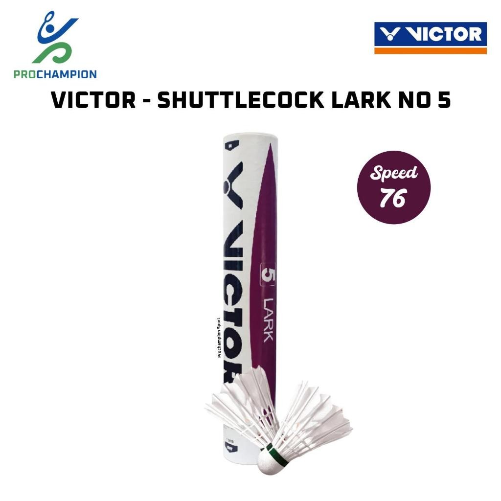 Shuttlecock Cock Badminton Victor Lark 5