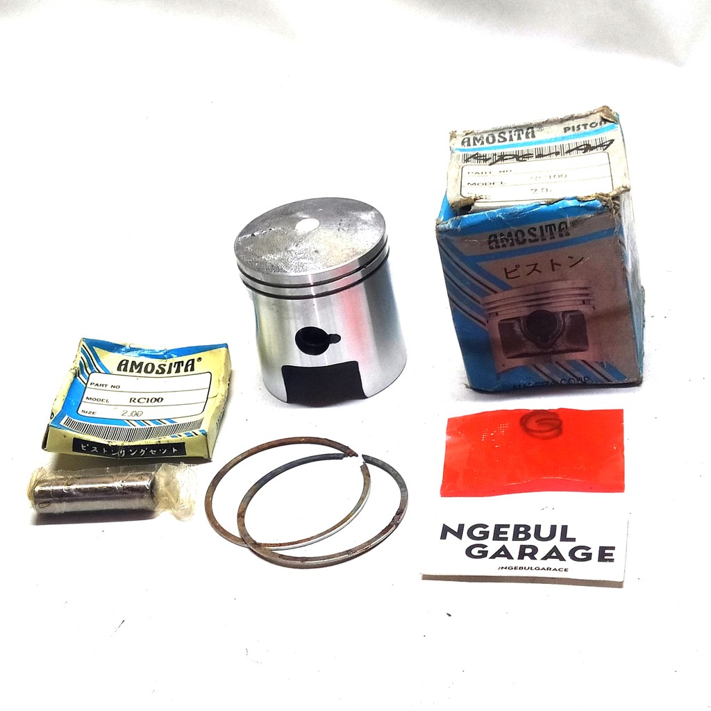 Piston Set Ring Pen RC100 OS 200 SUZUKI AMOSITA