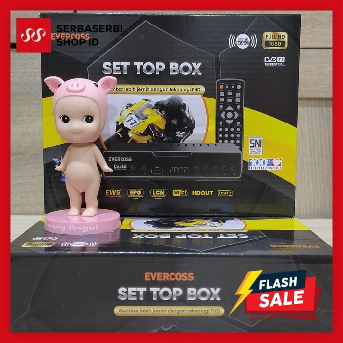 stb max set top box tv digital evercoss dvb t2