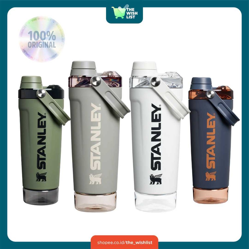 Stanley Shaker Tumbler Activate Shaker Bottle Leakproof Protein Shaker Water Bottle Vacuum Insulated