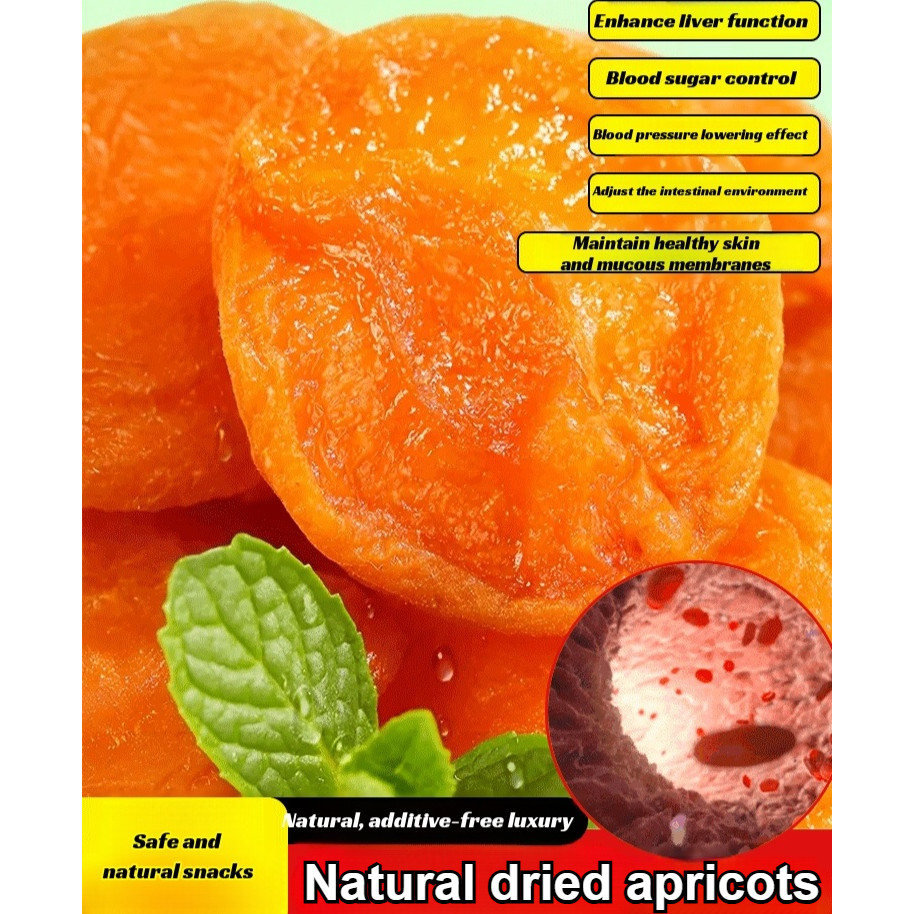 

Aprikot Kering Murni Alami Aprikot Kering Rumah Tangga Tanpa Aditif Lemak Buah Daging Kenyal