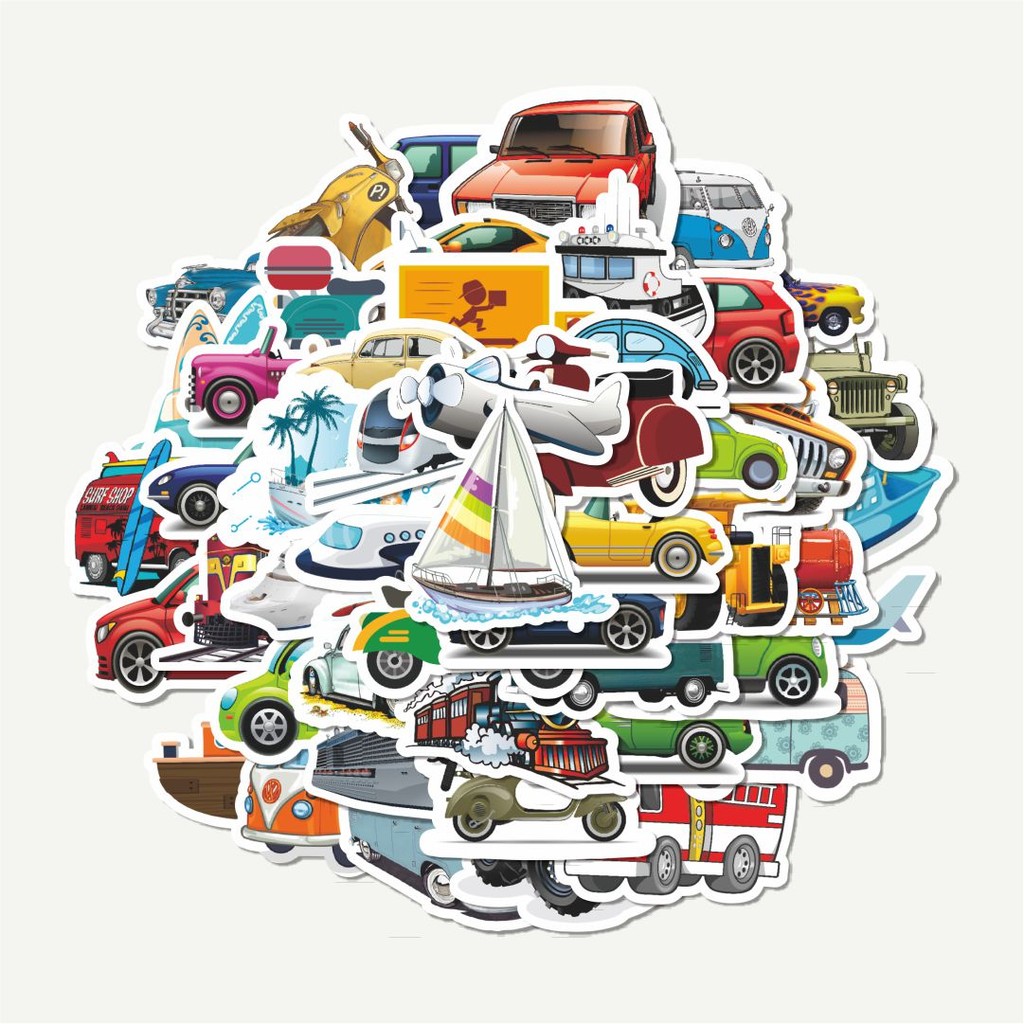 

Sticker Pack Stiker Vehicle Series 2 [Kendaraan] | Sticker TUMBLR | Stiker LAPTOP KOPER HELM