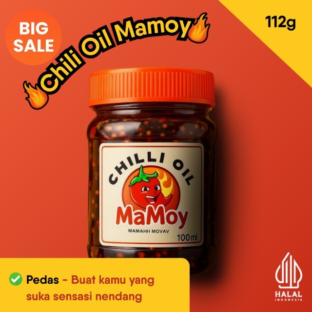 

Chilli Oil Mamoy Minyak Sambal Super Pedas 112g